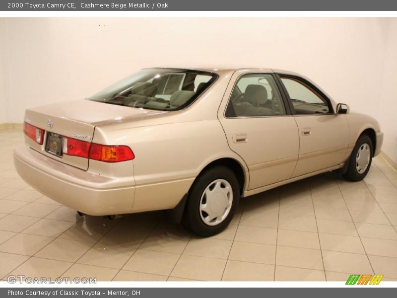 Cashmere Beige Metallic / Oak 2000 Toyota Camry CE