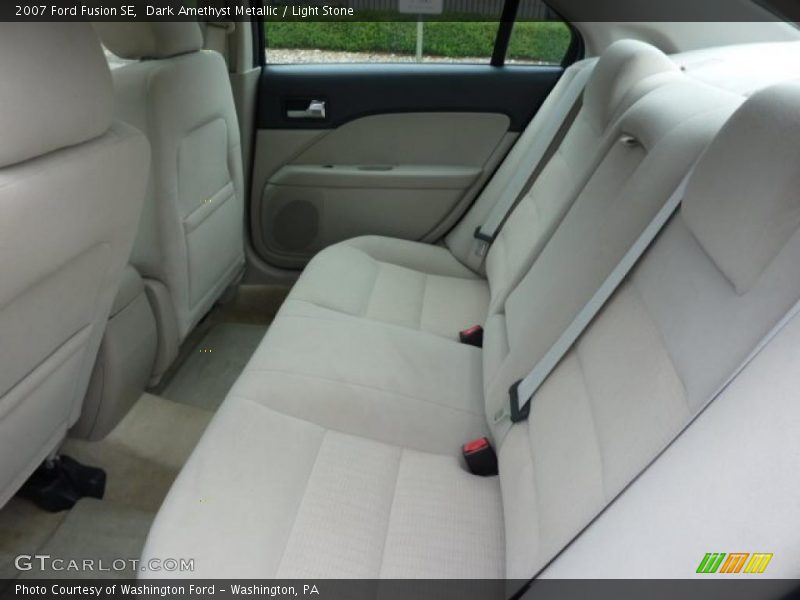 Dark Amethyst Metallic / Light Stone 2007 Ford Fusion SE