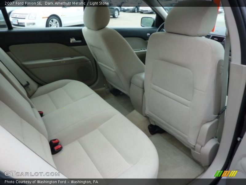 Dark Amethyst Metallic / Light Stone 2007 Ford Fusion SE