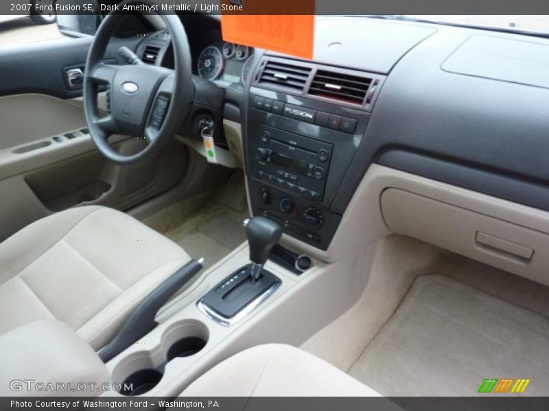 Dark Amethyst Metallic / Light Stone 2007 Ford Fusion SE