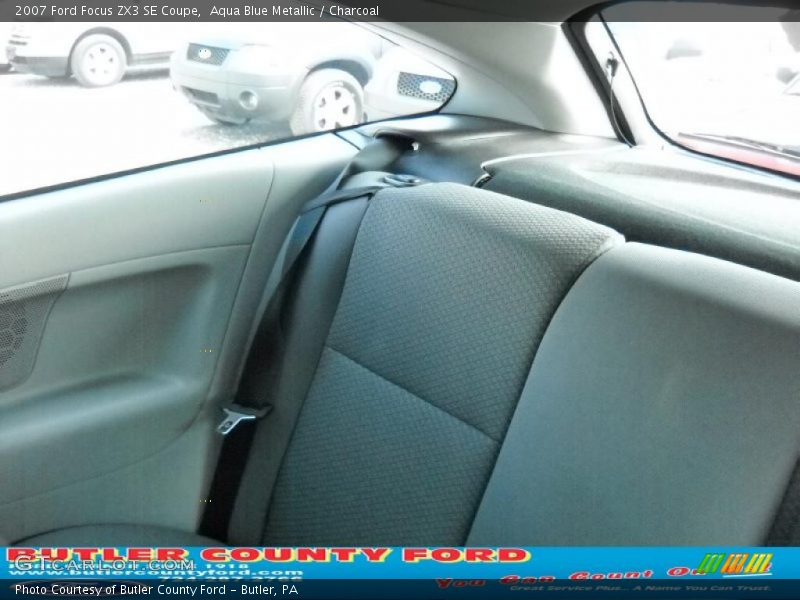 Aqua Blue Metallic / Charcoal 2007 Ford Focus ZX3 SE Coupe