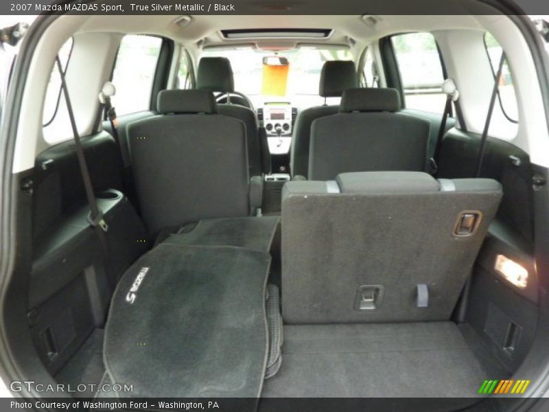 True Silver Metallic / Black 2007 Mazda MAZDA5 Sport