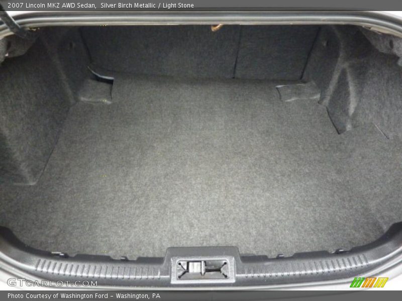 Silver Birch Metallic / Light Stone 2007 Lincoln MKZ AWD Sedan