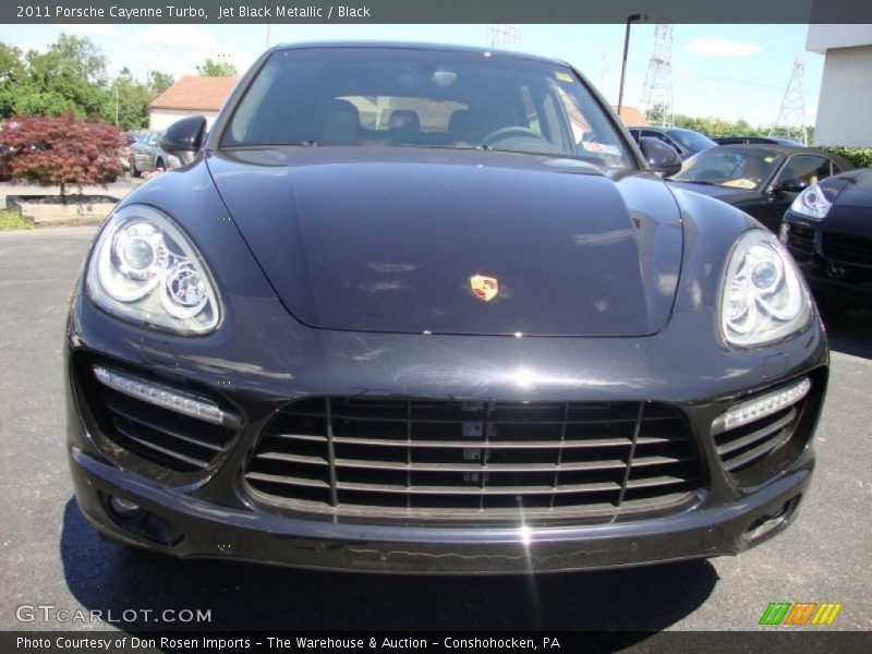 Jet Black Metallic / Black 2011 Porsche Cayenne Turbo