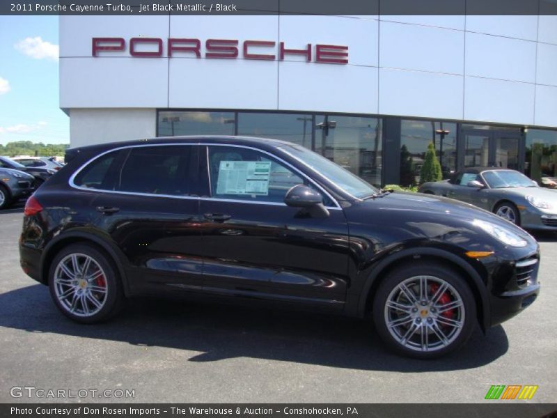 Jet Black Metallic / Black 2011 Porsche Cayenne Turbo