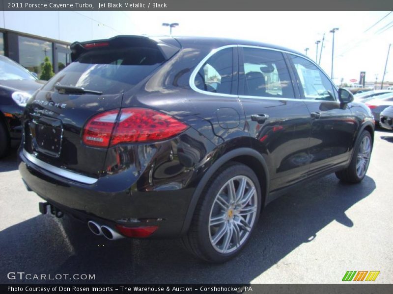 Jet Black Metallic / Black 2011 Porsche Cayenne Turbo