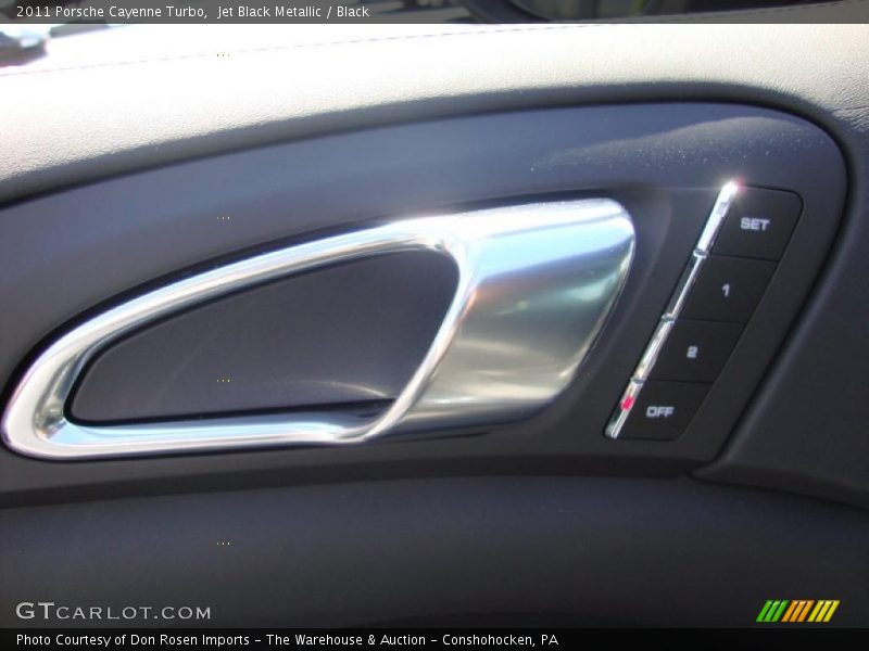 Jet Black Metallic / Black 2011 Porsche Cayenne Turbo