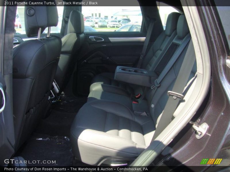 Jet Black Metallic / Black 2011 Porsche Cayenne Turbo