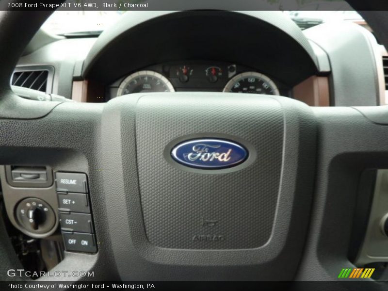 Black / Charcoal 2008 Ford Escape XLT V6 4WD