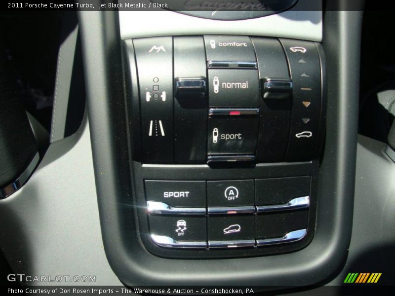 Jet Black Metallic / Black 2011 Porsche Cayenne Turbo