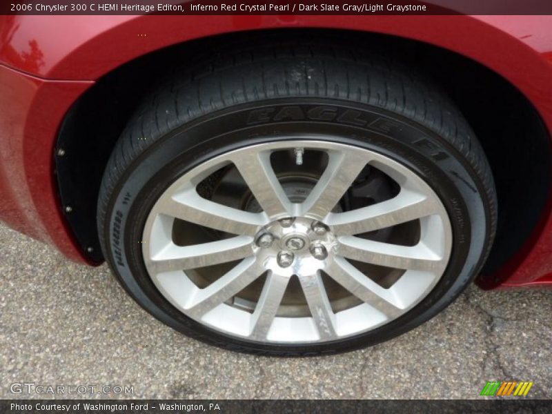 Inferno Red Crystal Pearl / Dark Slate Gray/Light Graystone 2006 Chrysler 300 C HEMI Heritage Editon