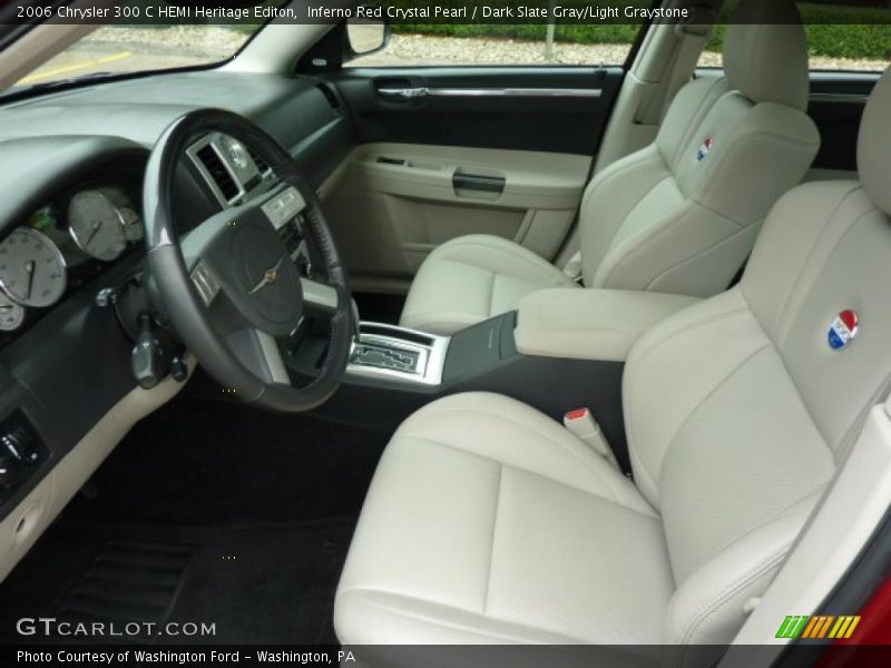 Inferno Red Crystal Pearl / Dark Slate Gray/Light Graystone 2006 Chrysler 300 C HEMI Heritage Editon