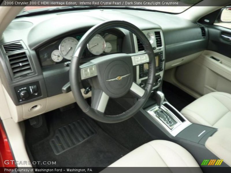 Inferno Red Crystal Pearl / Dark Slate Gray/Light Graystone 2006 Chrysler 300 C HEMI Heritage Editon