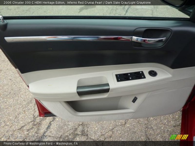 Inferno Red Crystal Pearl / Dark Slate Gray/Light Graystone 2006 Chrysler 300 C HEMI Heritage Editon