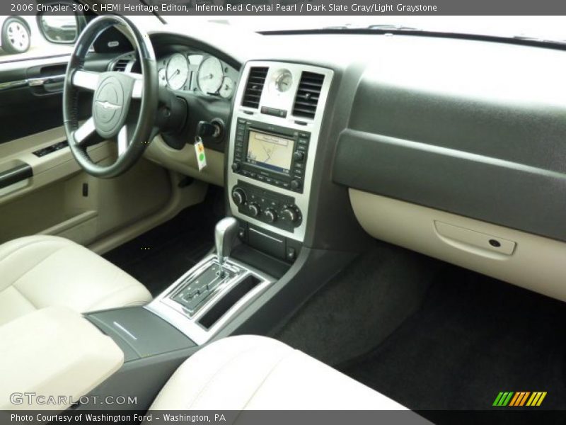 Inferno Red Crystal Pearl / Dark Slate Gray/Light Graystone 2006 Chrysler 300 C HEMI Heritage Editon