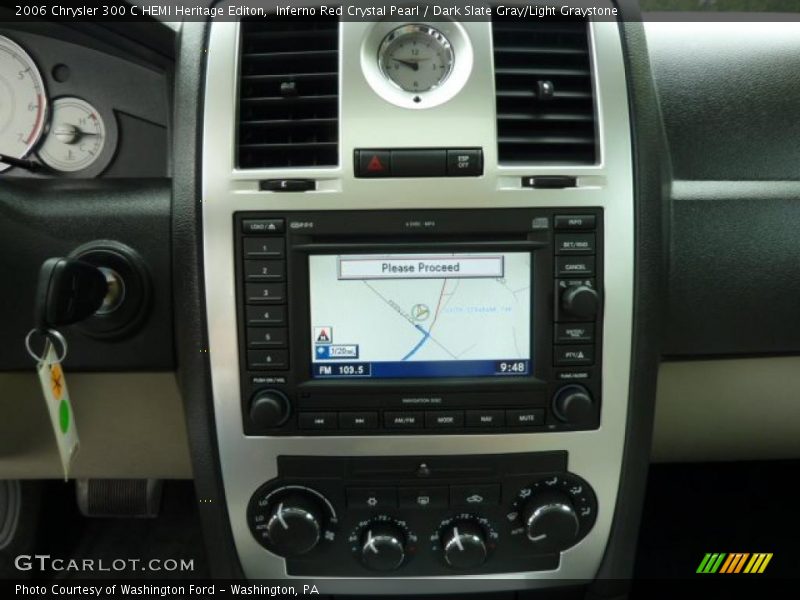 Inferno Red Crystal Pearl / Dark Slate Gray/Light Graystone 2006 Chrysler 300 C HEMI Heritage Editon