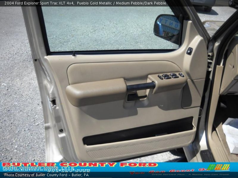 Pueblo Gold Metallic / Medium Pebble/Dark Pebble 2004 Ford Explorer Sport Trac XLT 4x4