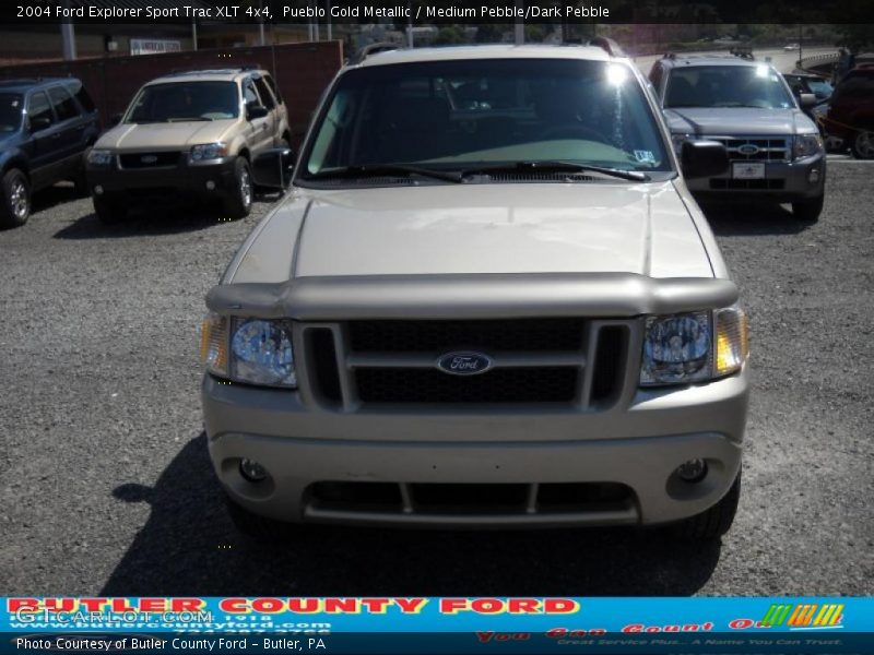 Pueblo Gold Metallic / Medium Pebble/Dark Pebble 2004 Ford Explorer Sport Trac XLT 4x4