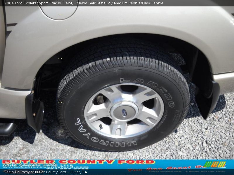 Pueblo Gold Metallic / Medium Pebble/Dark Pebble 2004 Ford Explorer Sport Trac XLT 4x4