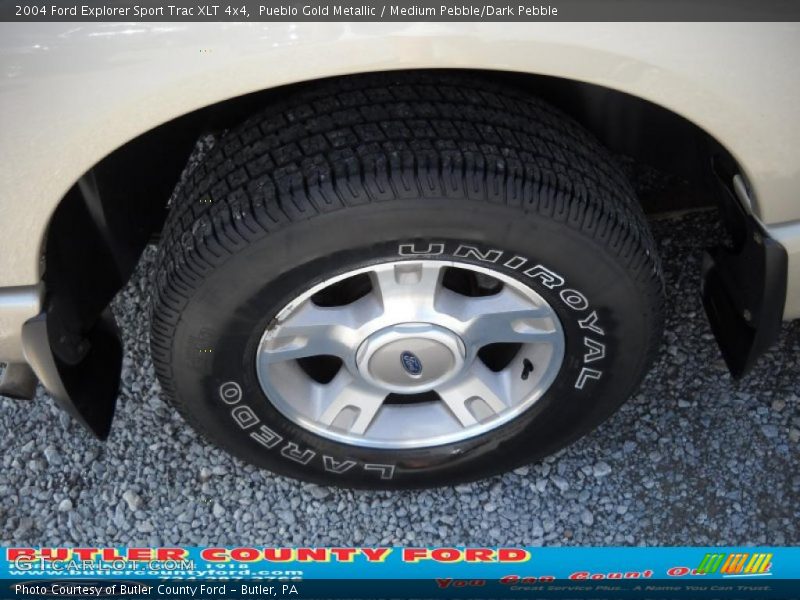 Pueblo Gold Metallic / Medium Pebble/Dark Pebble 2004 Ford Explorer Sport Trac XLT 4x4