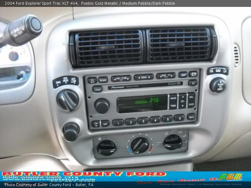 Pueblo Gold Metallic / Medium Pebble/Dark Pebble 2004 Ford Explorer Sport Trac XLT 4x4
