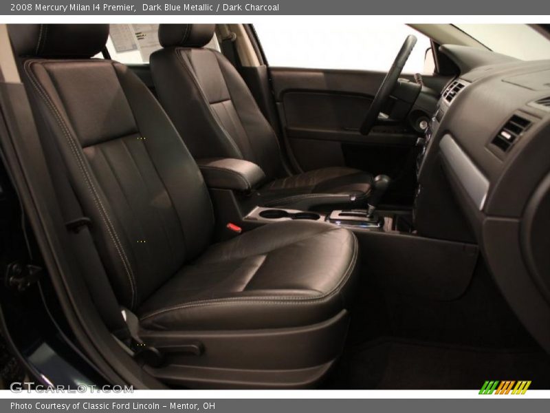 Dark Blue Metallic / Dark Charcoal 2008 Mercury Milan I4 Premier