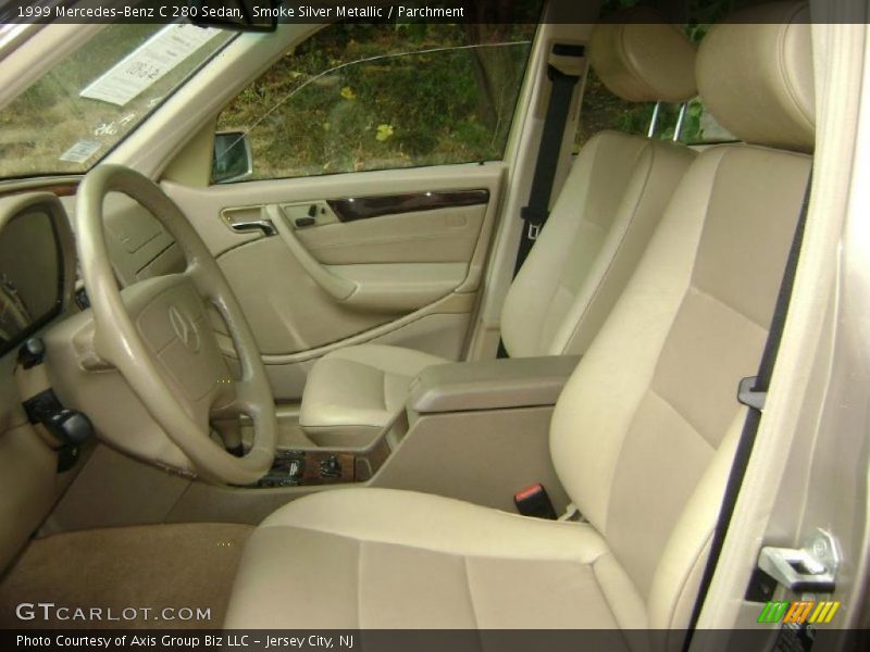 Smoke Silver Metallic / Parchment 1999 Mercedes-Benz C 280 Sedan