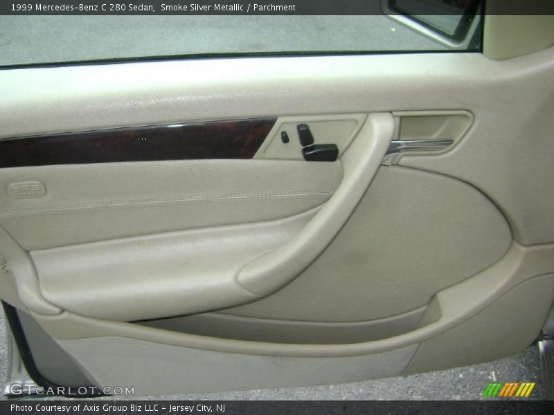 Smoke Silver Metallic / Parchment 1999 Mercedes-Benz C 280 Sedan