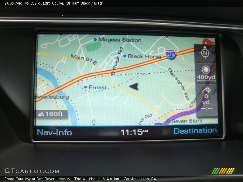 Brilliant Black / Black 2009 Audi A5 3.2 quattro Coupe