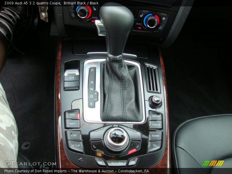 Brilliant Black / Black 2009 Audi A5 3.2 quattro Coupe