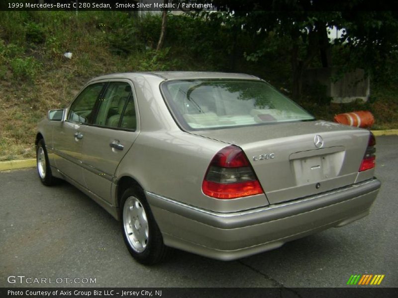 Smoke Silver Metallic / Parchment 1999 Mercedes-Benz C 280 Sedan