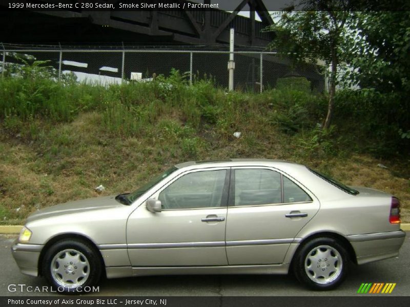 Smoke Silver Metallic / Parchment 1999 Mercedes-Benz C 280 Sedan