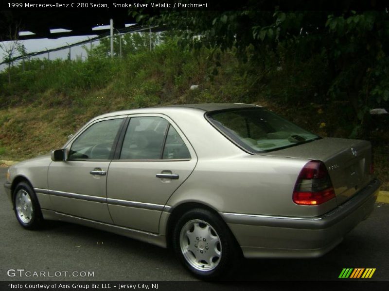 Smoke Silver Metallic / Parchment 1999 Mercedes-Benz C 280 Sedan