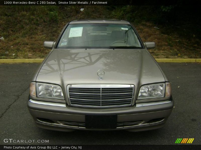 Smoke Silver Metallic / Parchment 1999 Mercedes-Benz C 280 Sedan