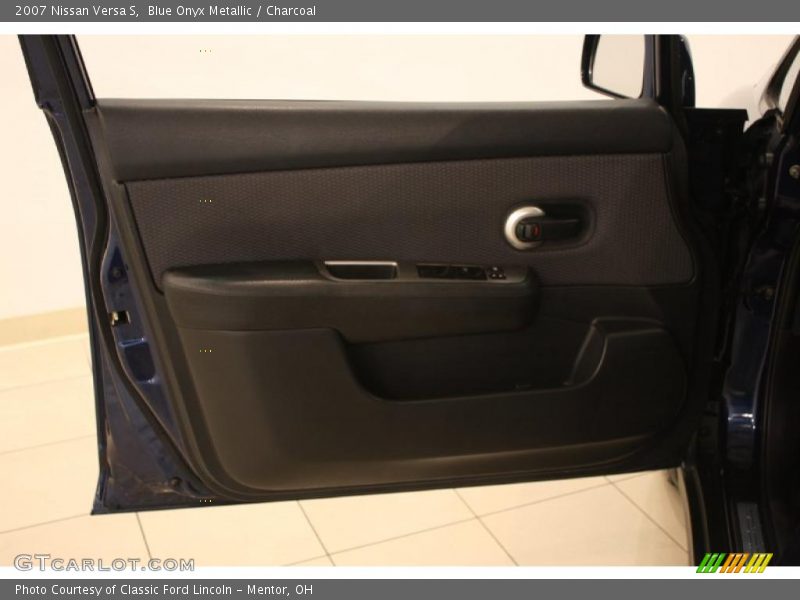 Blue Onyx Metallic / Charcoal 2007 Nissan Versa S