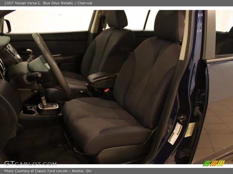 Blue Onyx Metallic / Charcoal 2007 Nissan Versa S