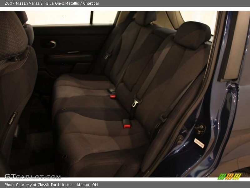 Blue Onyx Metallic / Charcoal 2007 Nissan Versa S