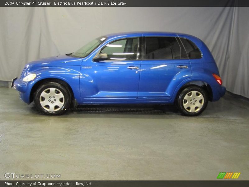Electric Blue Pearlcoat / Dark Slate Gray 2004 Chrysler PT Cruiser