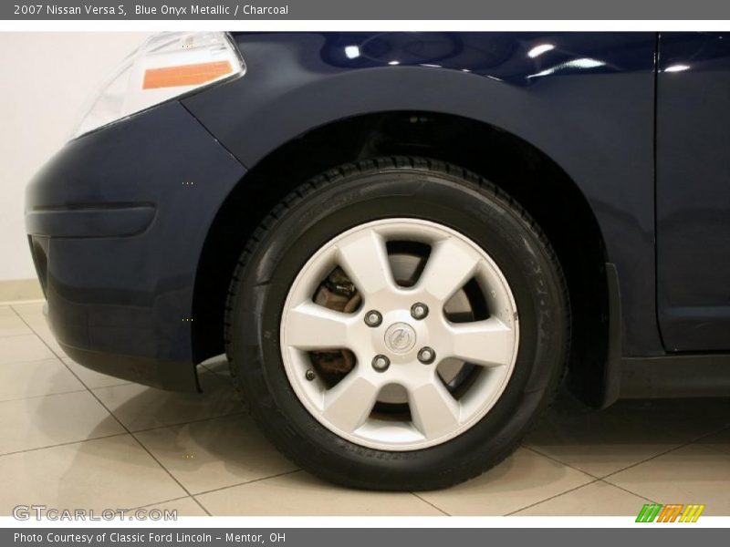 Blue Onyx Metallic / Charcoal 2007 Nissan Versa S