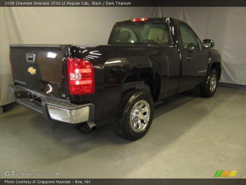 Black / Dark Titanium 2008 Chevrolet Silverado 1500 LS Regular Cab