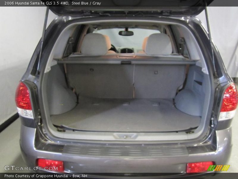 Steel Blue / Gray 2006 Hyundai Santa Fe GLS 3.5 4WD