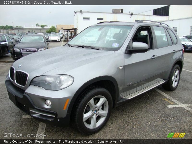 Space Grey Metallic / Black 2007 BMW X5 3.0si