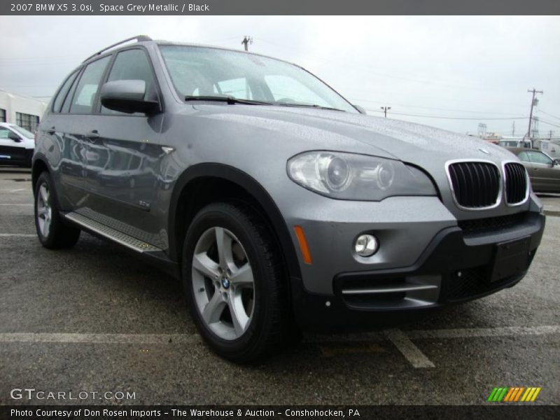 Space Grey Metallic / Black 2007 BMW X5 3.0si