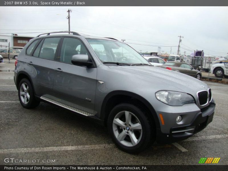 Space Grey Metallic / Black 2007 BMW X5 3.0si