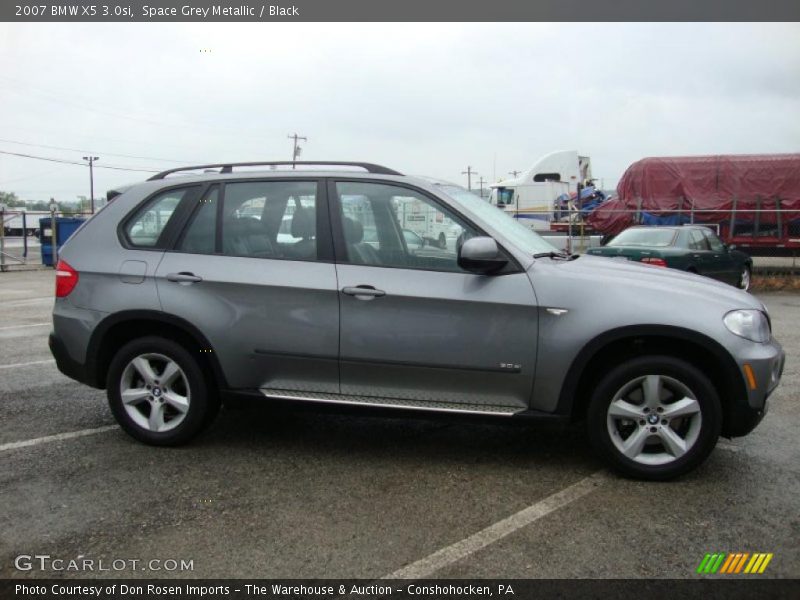 Space Grey Metallic / Black 2007 BMW X5 3.0si