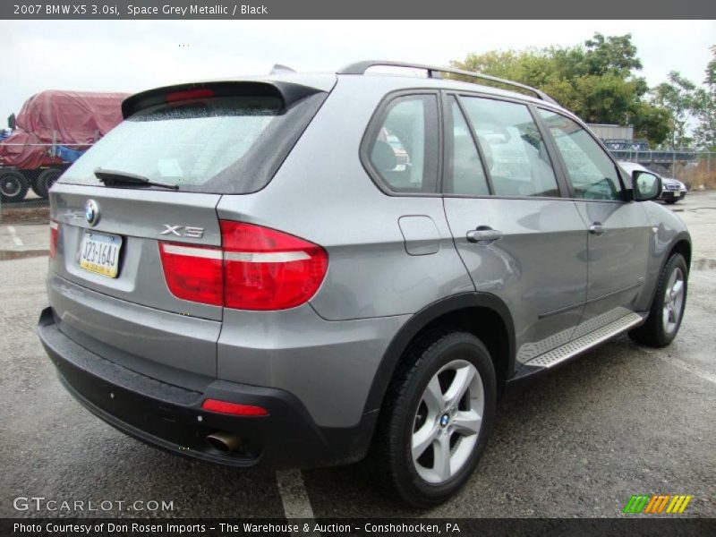 Space Grey Metallic / Black 2007 BMW X5 3.0si