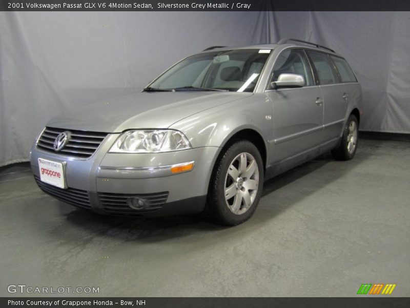 Silverstone Grey Metallic / Gray 2001 Volkswagen Passat GLX V6 4Motion Sedan