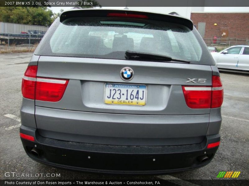 Space Grey Metallic / Black 2007 BMW X5 3.0si