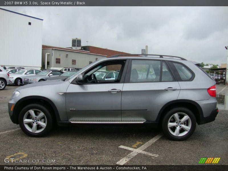 Space Grey Metallic / Black 2007 BMW X5 3.0si
