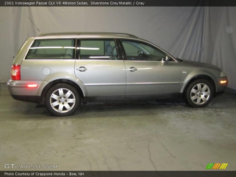 Silverstone Grey Metallic / Gray 2001 Volkswagen Passat GLX V6 4Motion Sedan